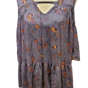 Maurices cold shoulder blouse